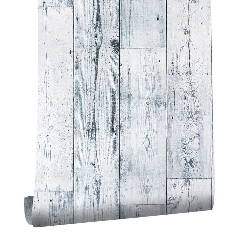 Wood Grain Self Adhesive Wallpaper Roll PVC Retro Wood Contact Paper Vintage Waterproof Peel and Stick Wallpapers for Wall Decor