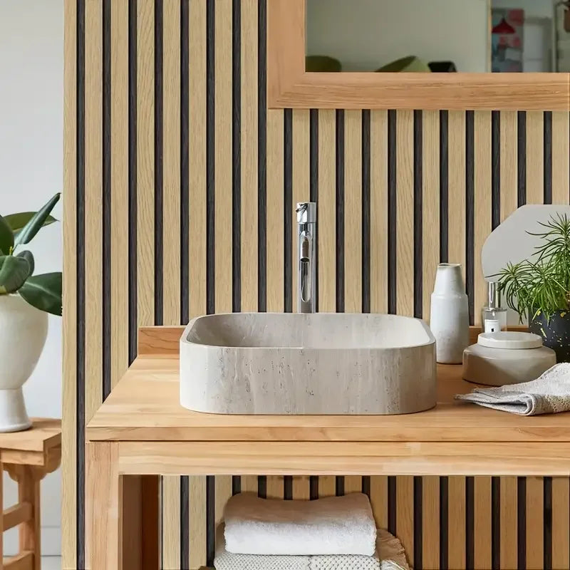 Thick Brown Grid Peel and Stick Wallpaper Faux Plaid Design Waterproof and Moisture-Proof Ideal for Walls Ceilings Home Decor