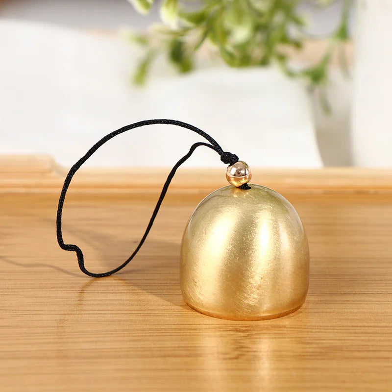 3pcs Pure Copper Metal Wind Chime Pendant, Anti-Theft Door Decoration, Ideal for Birthday, Wedding, Christmas, Event Party