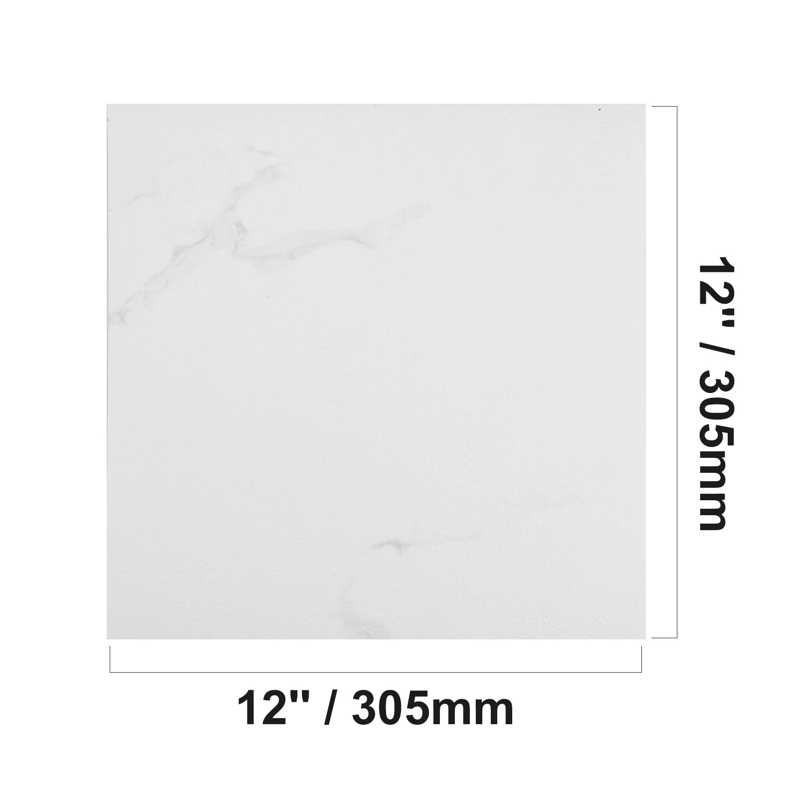 SucceBuy Self Adhesive Vinyl Floor Tiles 20 Tiles 0.62mm Thick Peel & Stick Light Gray Wood Grain DIY Flooring for Kitchen Decor