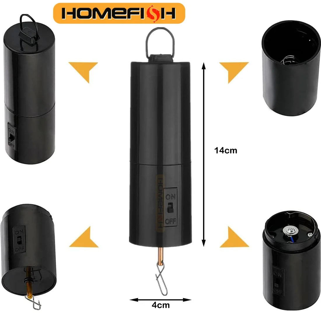 1/2/5Pcs Hanging Rotating Wind Chime Motor 30RPM Wind Spinner Motor Battery Powered for Indoor Disco Balls Windmill Ornament