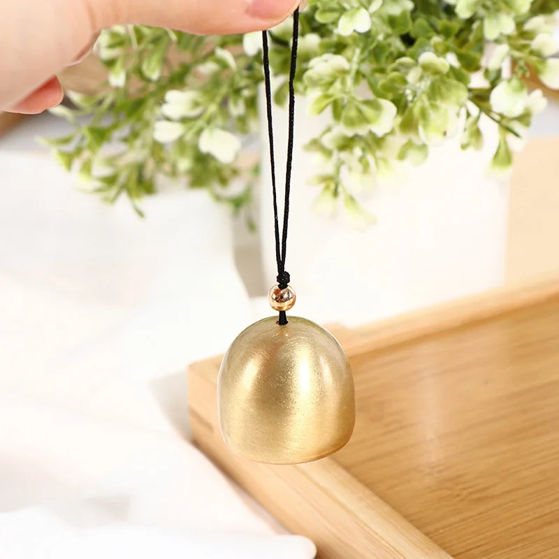 3pcs Pure Copper Metal Wind Chime Pendant, Anti-Theft Door Decoration, Ideal for Birthday, Wedding, Christmas, Event Party