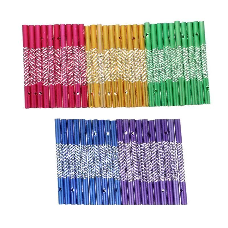 Wind Chime Diy Tubes Ring Chime Pendant Chimes Hanging Metal Set Outdoor Replacemeent For Windchimes Empty