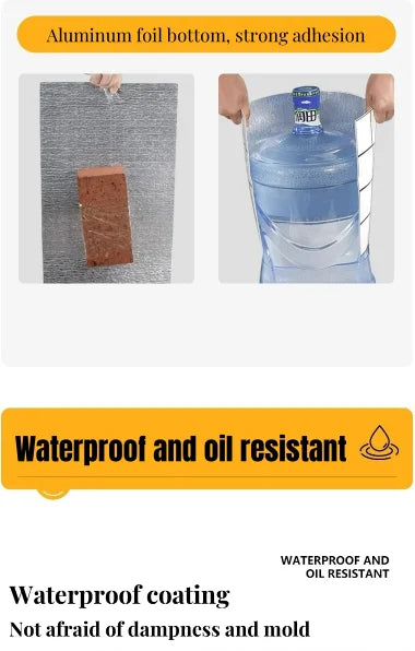 1 roll marble thick foam bedroom wallpaper imitation ceramic tile self-adhesive wallpaper bathroom waterproof wall sticker