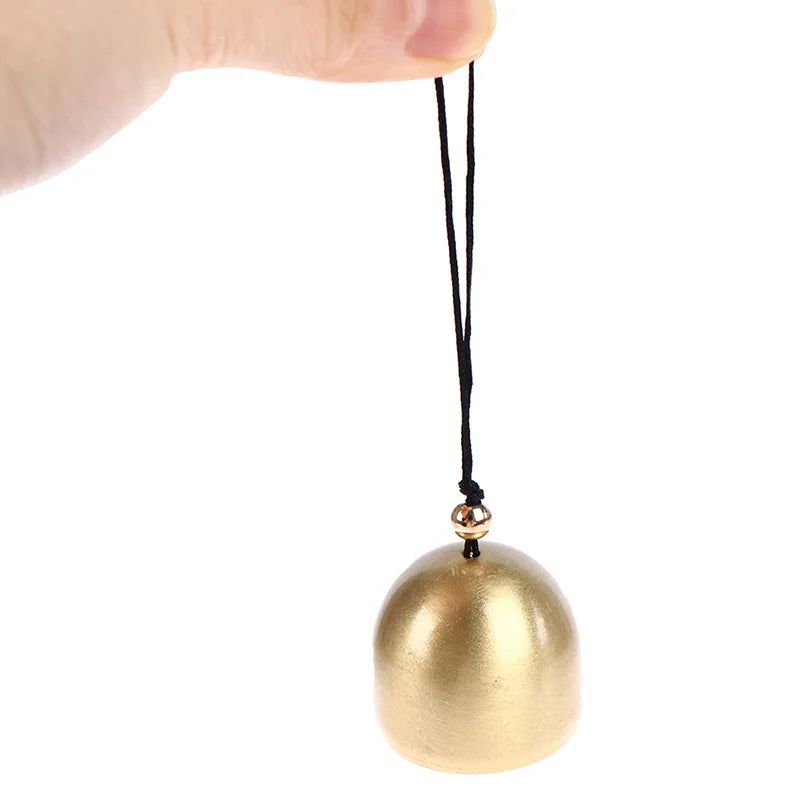 3pcs Pure Copper Metal Wind Chime Pendant, Anti-Theft Door Decoration, Ideal for Birthday, Wedding, Christmas, Event Party