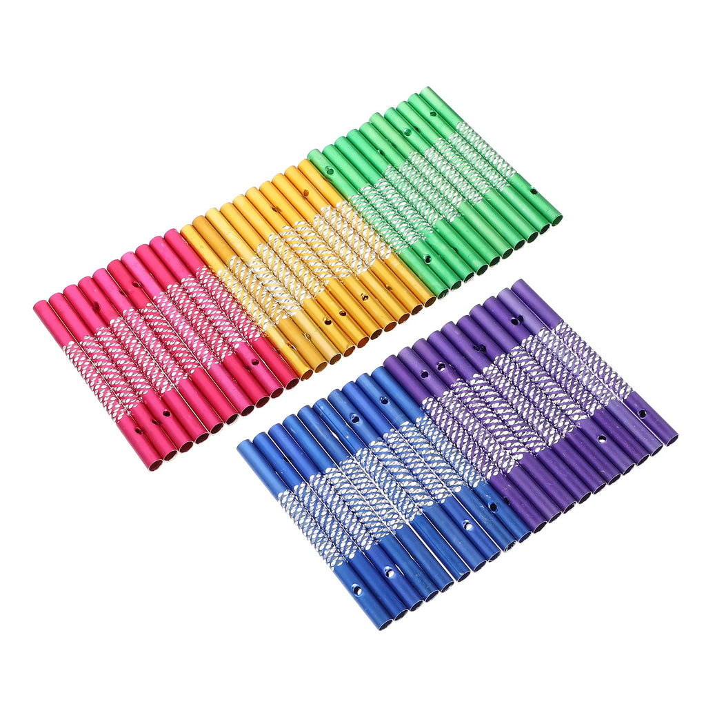 Wind Chime Diy Tubes Ring Chime Pendant Chimes Hanging Metal Set Outdoor Replacemeent For Windchimes Empty