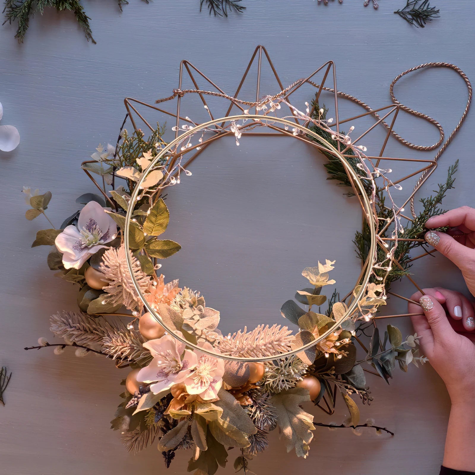 10Pcs 10/15cm Metal Ring Dreamcatcher Hoop Rings DIY Wedding Wind Chime Hanging Decorations Circles Round Handmade Dreamcatcher