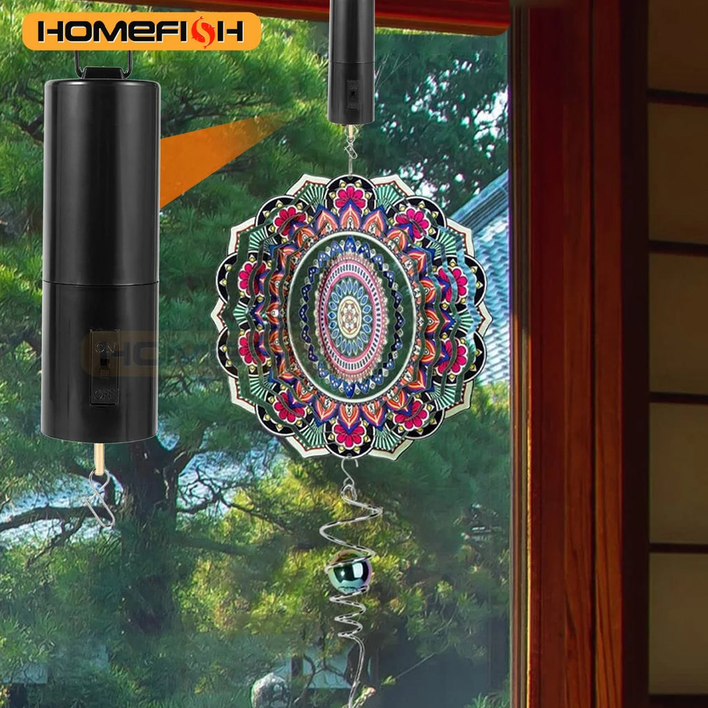 1/2/5Pcs Hanging Rotating Wind Chime Motor 30RPM Wind Spinner Motor Battery Powered for Indoor Disco Balls Windmill Ornament