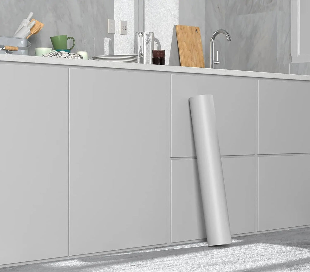 Waterpoof Matte Solid Wallpaper Black Vinyl Self-Adhesive Stickers for Wall Furniture Livingroom Contact Paper Home Decor