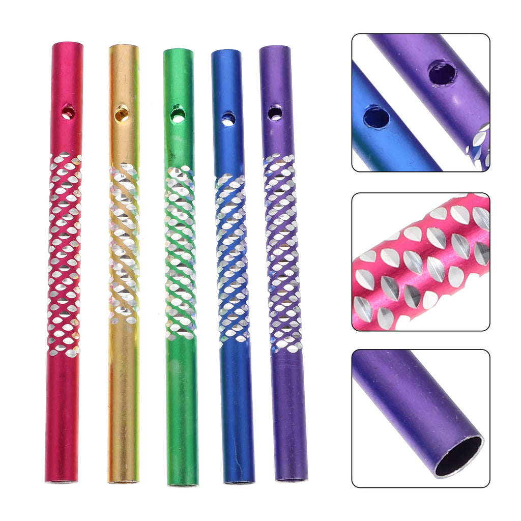 Wind Chime Diy Tubes Ring Chime Pendant Chimes Hanging Metal Set Outdoor Replacemeent For Windchimes Empty