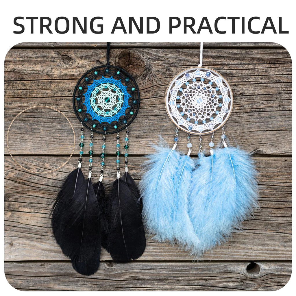 10Pcs 10/15cm Metal Ring Dreamcatcher Hoop Rings DIY Wedding Wind Chime Hanging Decorations Circles Round Handmade Dreamcatcher