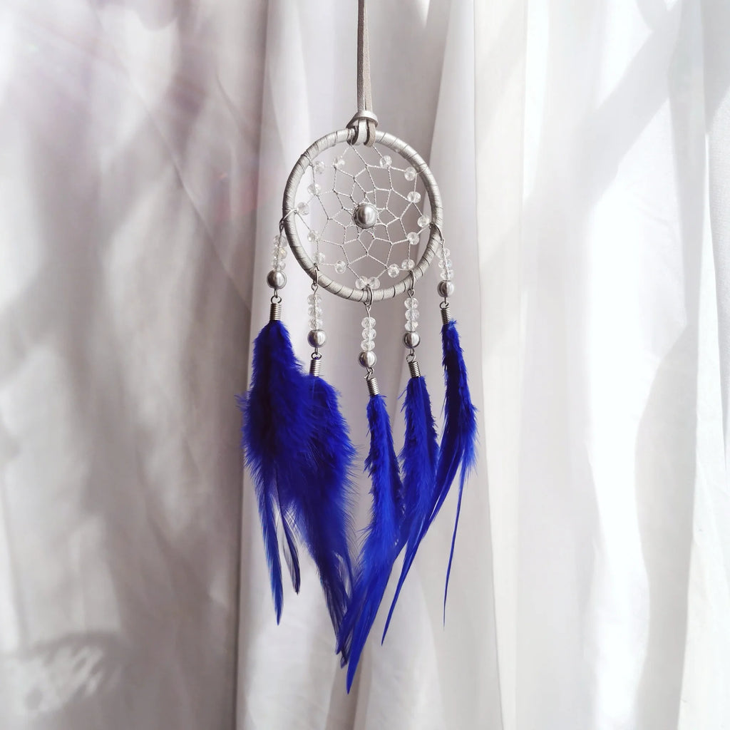 Creative Car Pendant Dream Catcher Forest Feather Wind Chime Decoration Valentine's Day Gift Girly Birthday Gift Home Decor