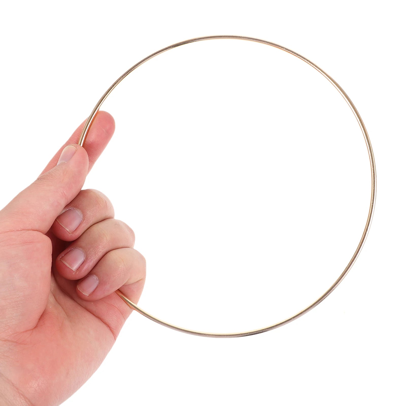 10Pcs 10/15cm Metal Ring Dreamcatcher Hoop Rings DIY Wedding Wind Chime Hanging Decorations Circles Round Handmade Dreamcatcher