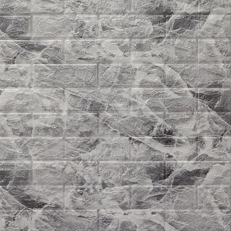 5-30pcs 35cm*30cm DIY Self-adhesive 3D Wall Stickers For Bedroom Waterproof Home Decor Background Foam Brick Wallpaper