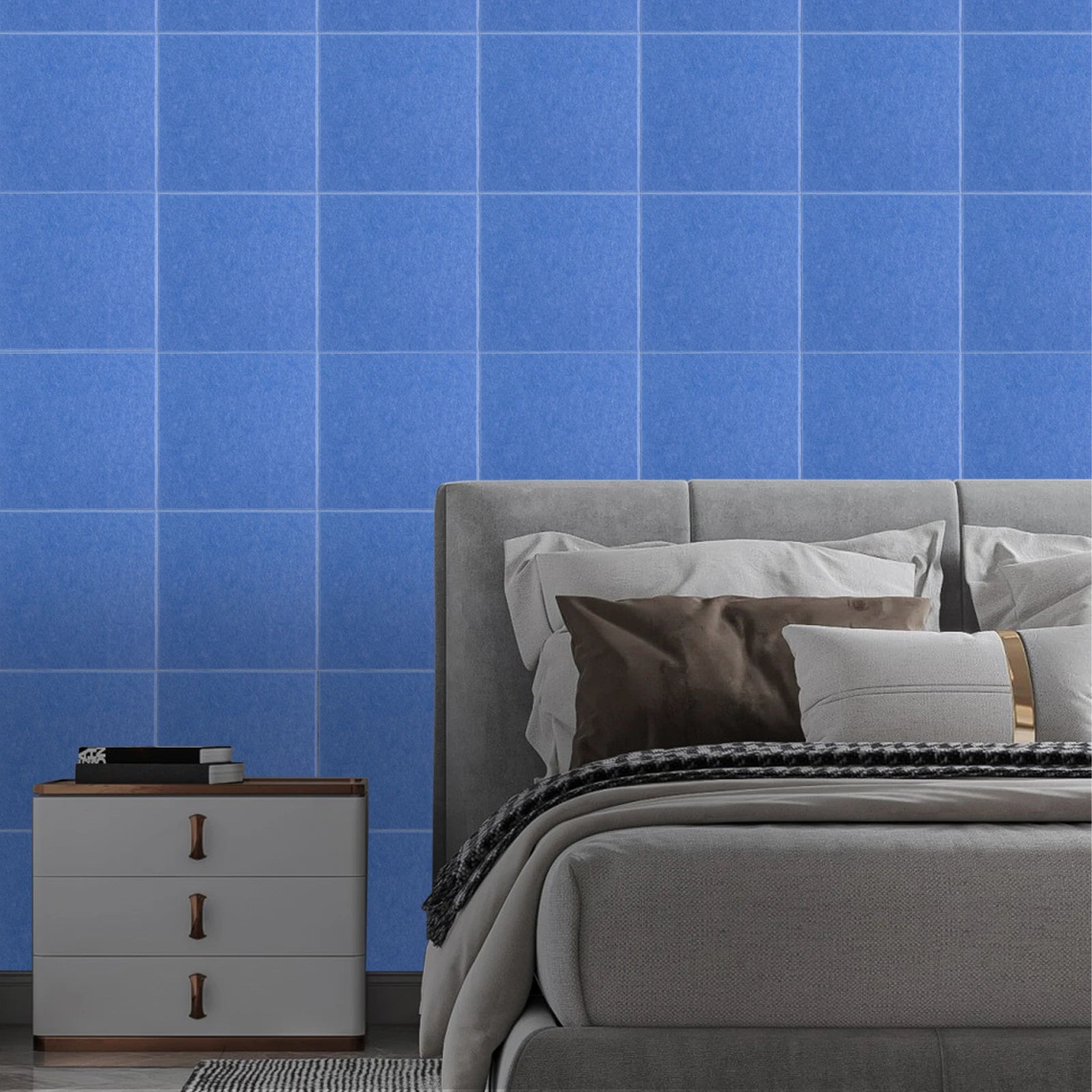 18-Pack Acoustic Panels High-Density Soundproofing Wall Panels, Acoustic Treatment Panels for Wall Decoration