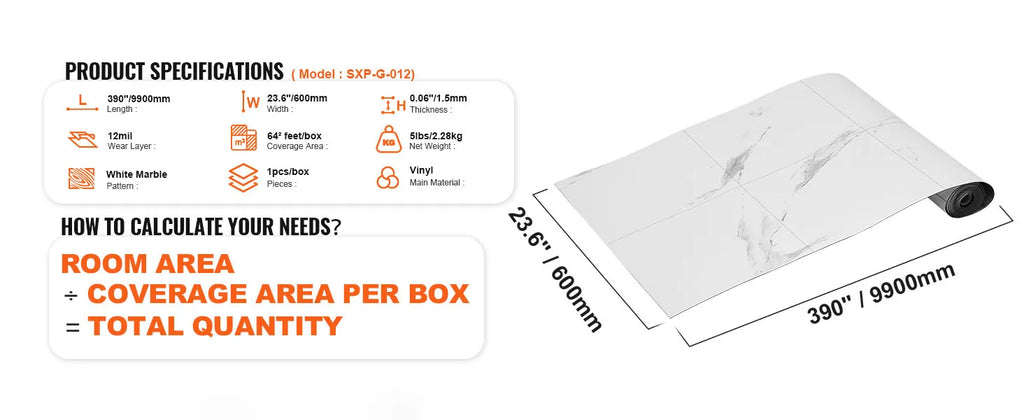 SucceBuy Self Adhesive Vinyl Floor Tiles 20 Tiles 0.62mm Thick Peel & Stick Light Gray Wood Grain DIY Flooring for Kitchen Decor