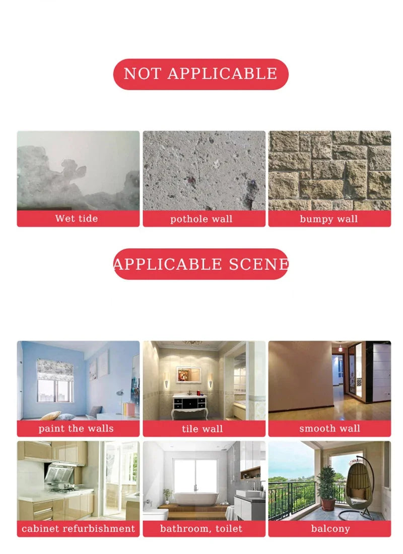 PVC Retro Red-brown Brick Pattern Oil-proof Self-adhesive Waterproof Wall Paste Dormitory Living Room Background Wallpaper Home