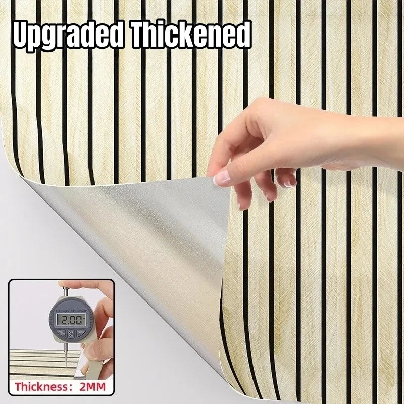 10M/5M/3M Wood Grain Self-adhesive Wallpaper for Bedroom Living Room Wall Cladding Peel&Stick Waterproof Wall Sticker Home Decor