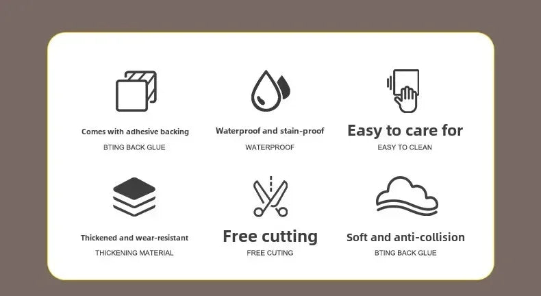 10/20/40PCS 30x30cm Self Adhesive Wallpaper Waterproof Tile Stickers FloorSticker for Kitchen Bathroom Ins Style Home Decor