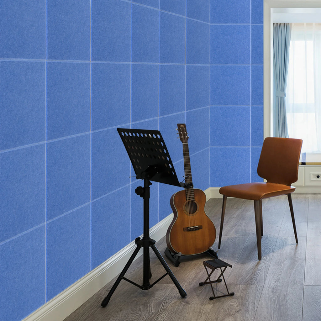 18-Pack Acoustic Panels High-Density Soundproofing Wall Panels, Acoustic Treatment Panels for Wall Decoration