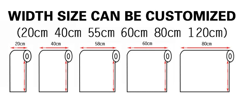 Solid Color Waterproof Wallpaper Room Self-adhesive Black White Wardrobe Kitchen Matte Furniture Wall Sticker,Customizable Width