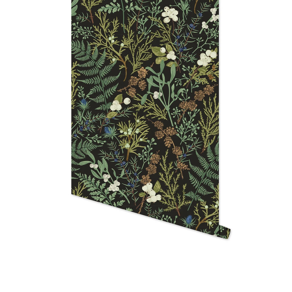 Tropical Rain Forest Peel and Stick Wallpaper White Floral Self Adhesive Removable Leaf Contact Paper For Bedroom Walls Cabinets