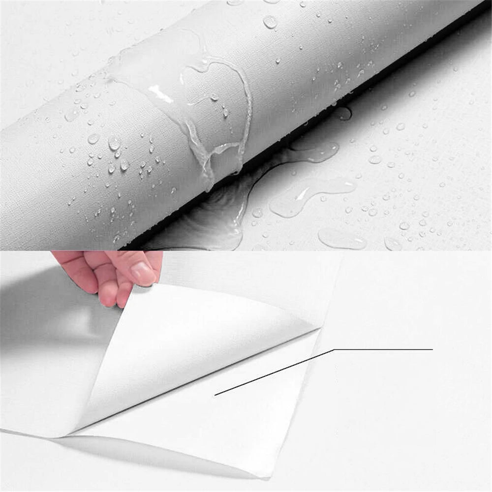 Waterpoof Matte Solid Wallpaper Black Vinyl Self-Adhesive Stickers for Wall Furniture Livingroom Contact Paper Home Decor