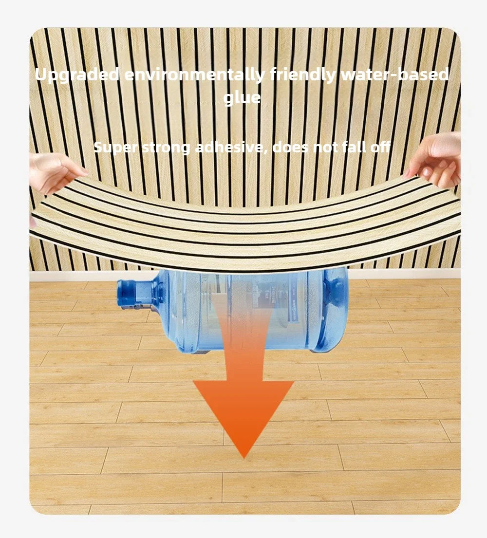 Thick Brown Grid Peel and Stick Wallpaper Faux Plaid Design Waterproof and Moisture-Proof Ideal for Walls Ceilings Home Decor